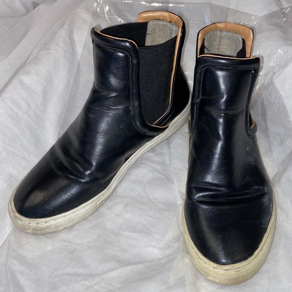 High Top Slip On Sneakers